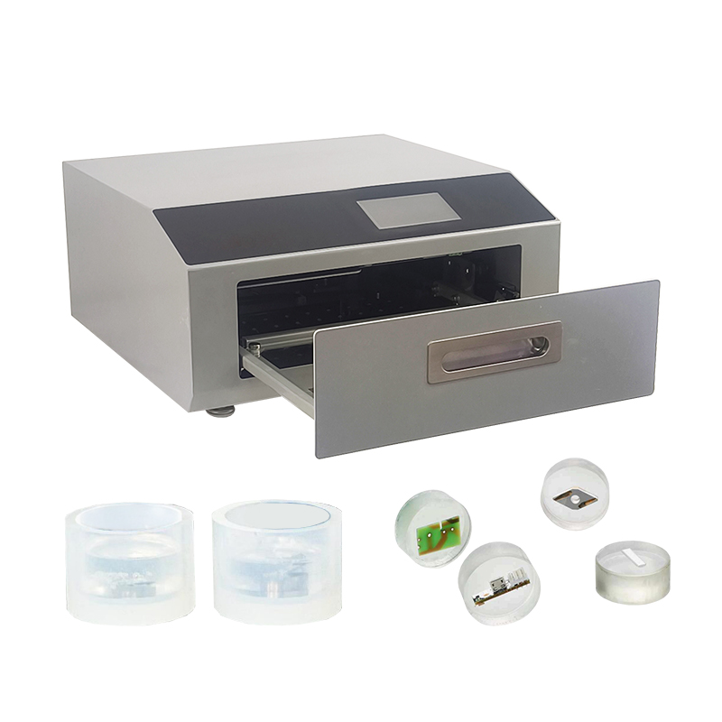Máquina de montaje de curado por luz ultravioleta para muestras metalográficas Máquina de montaje de curado por luz ultravioleta para muestras metalográficas