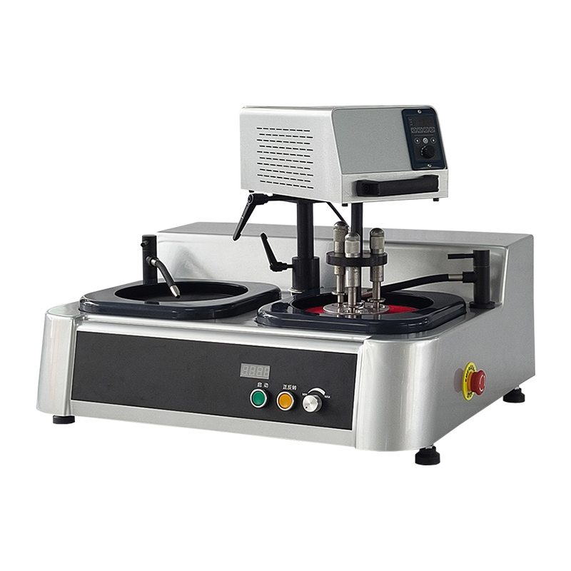 Máquina pulidora y rectificadora metalográfica semiautomática de doble disco MPD‑2S
